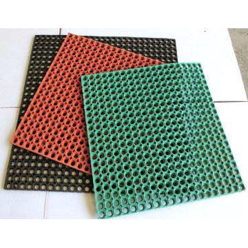 Drainage Rubber Mat Anti Slip Rubber Mat Acid Resistant Rubber Mat